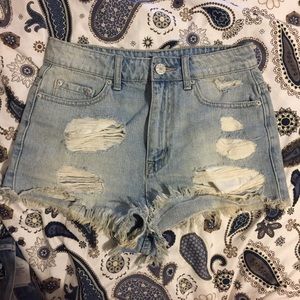 BDG Urban Outfitters cheeky high waisted shorts